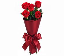 Букет 5 Красных роз Эдлесс Лав в Началово