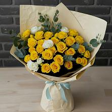 Букет цветов из:  Розы в Началово