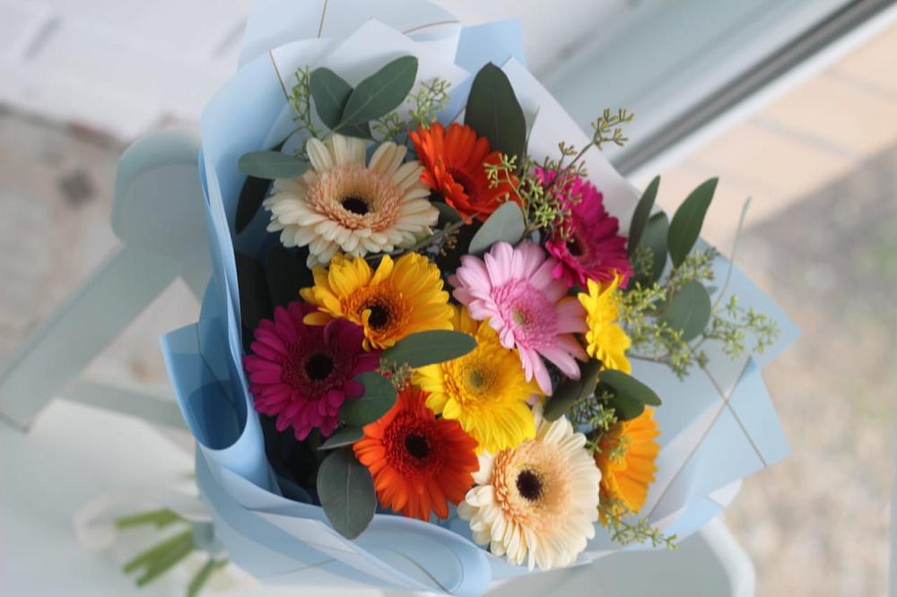 Букет цветов из: Герберы в Началово