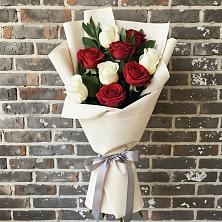 Букет цветов из:  Розы в Началово