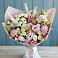 Букет цветов из: Альстромерии и Розы в Началово