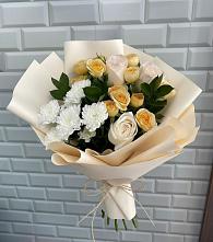 Букет цветов из:  Розы и Хризантемы в Началово