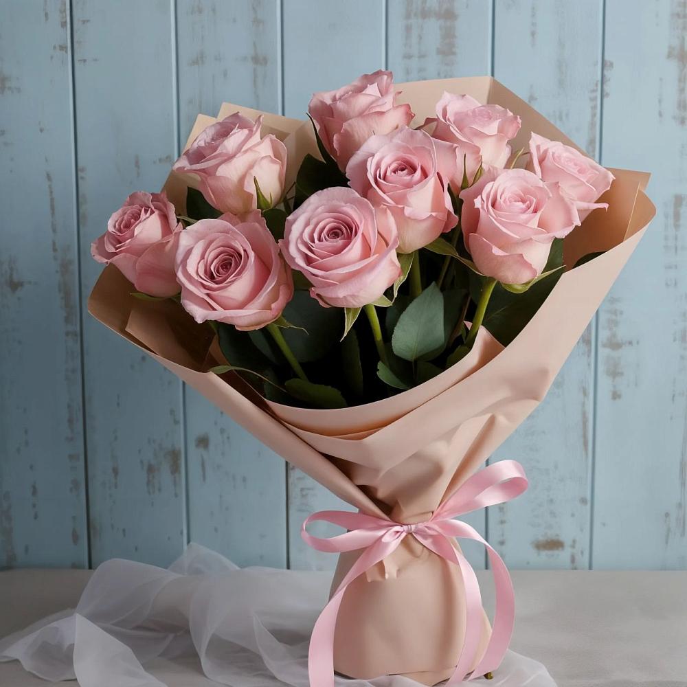 Букет цветов из: Розы в Началово