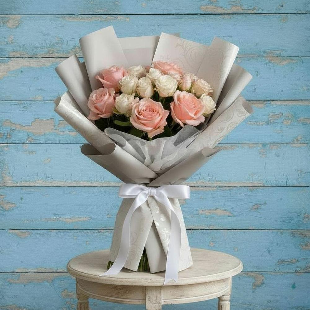 Букет цветов из: Розы в Началово