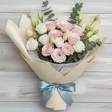 Букет цветов из:  Лизиантусы в Началово