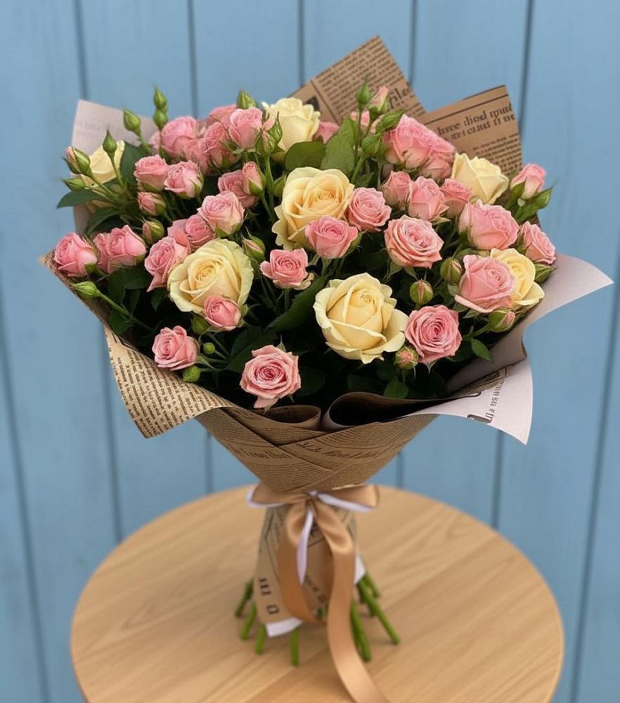 Букет цветов из: Розы в Началово