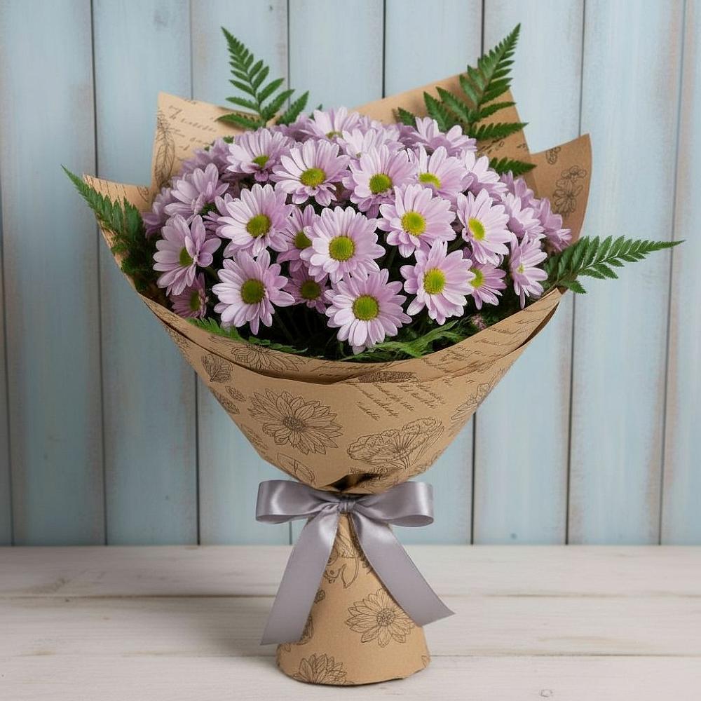 Букет цветов из: Хризантемы в Началово