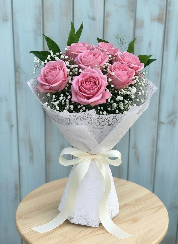 Букет цветов из: Розы в Началово