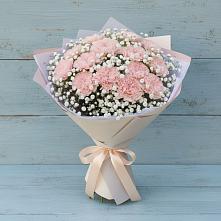 Букет цветов из:  Гвоздики в Началово