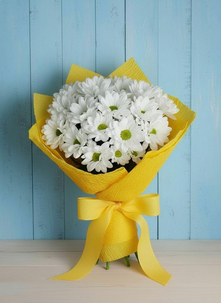 Букет цветов из: Хризантемы в Началово