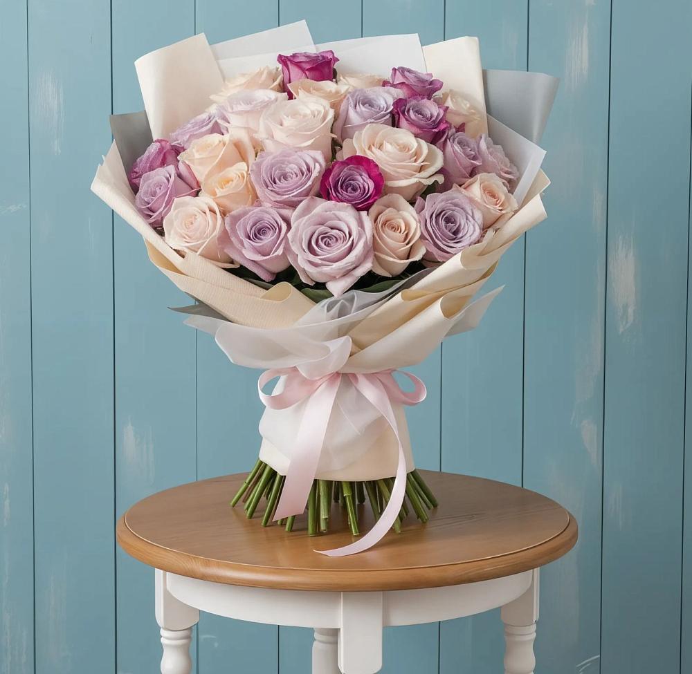 Букет цветов из: Розы в Началово