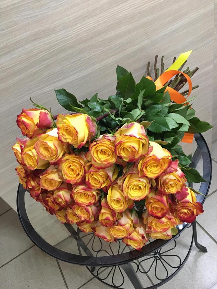 Букет Желтые розы в Началово