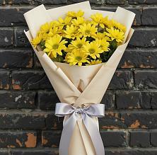 Букет цветов из:  Хризантемы #REPLACE_PRED# Началово