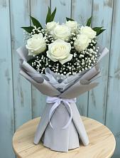 Букет цветов из:  Розы в Началово