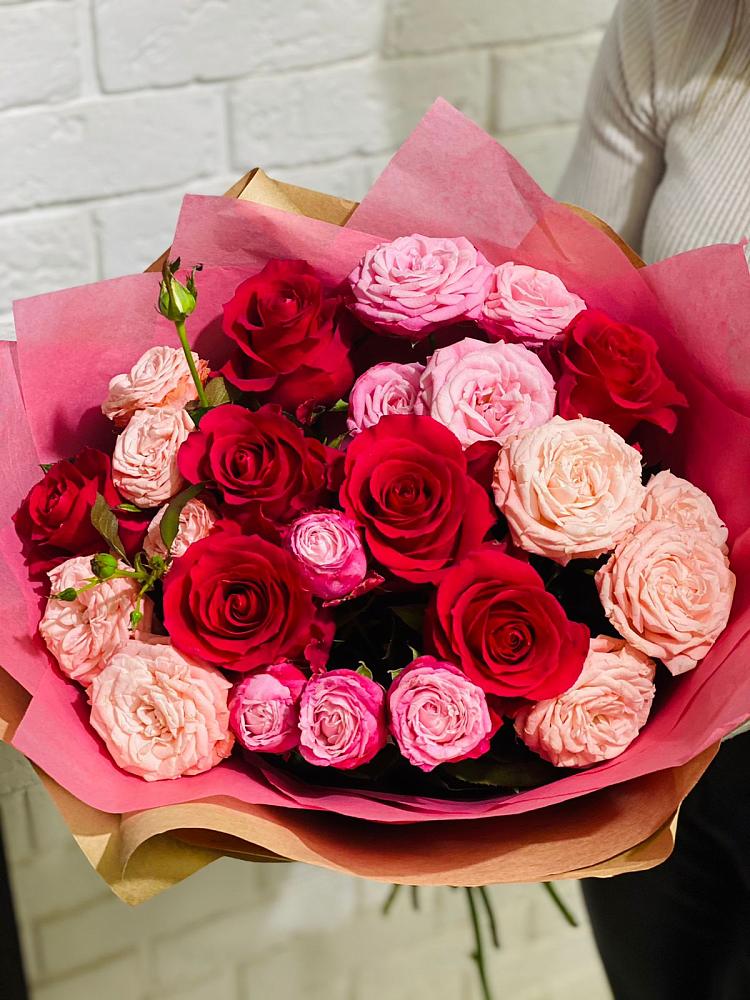 Букет цветов из: Розы в Началово