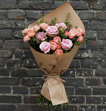 Букет цветов из:  Розы в Началово