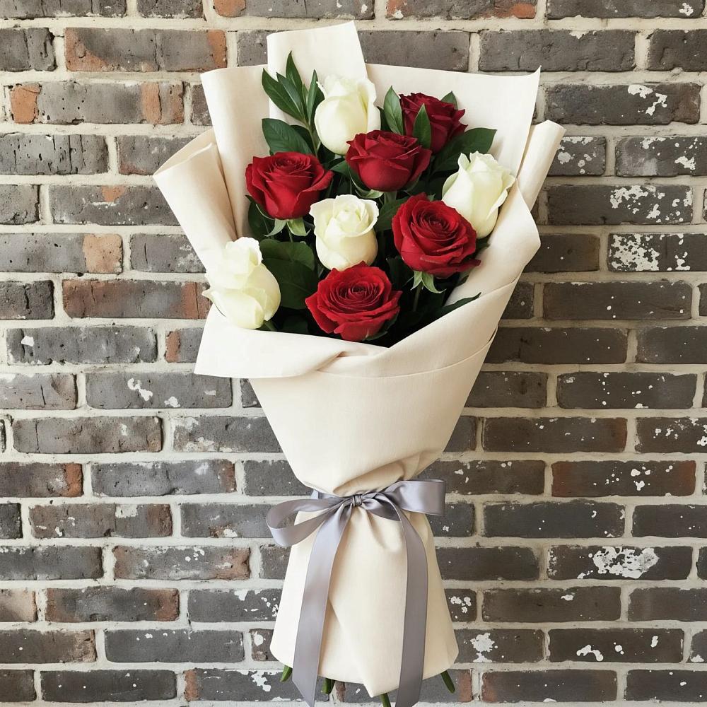 Букет цветов из: Розы в Началово