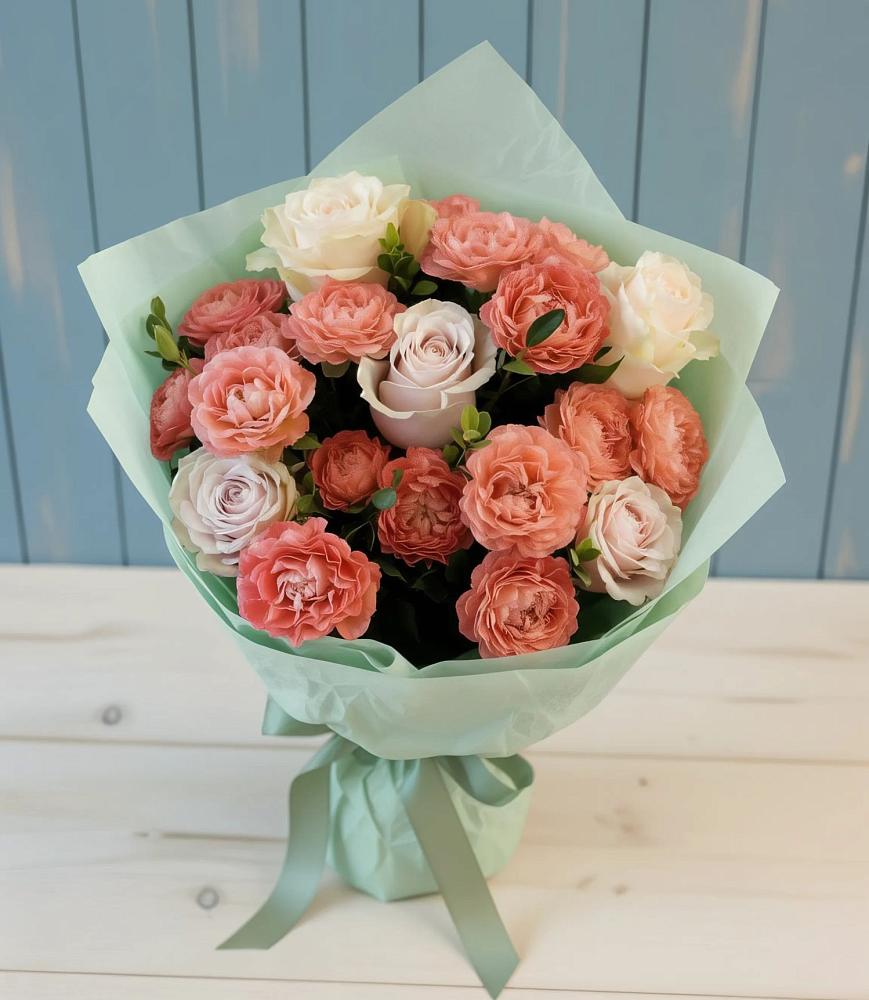 Букет цветов из: Розы в Началово