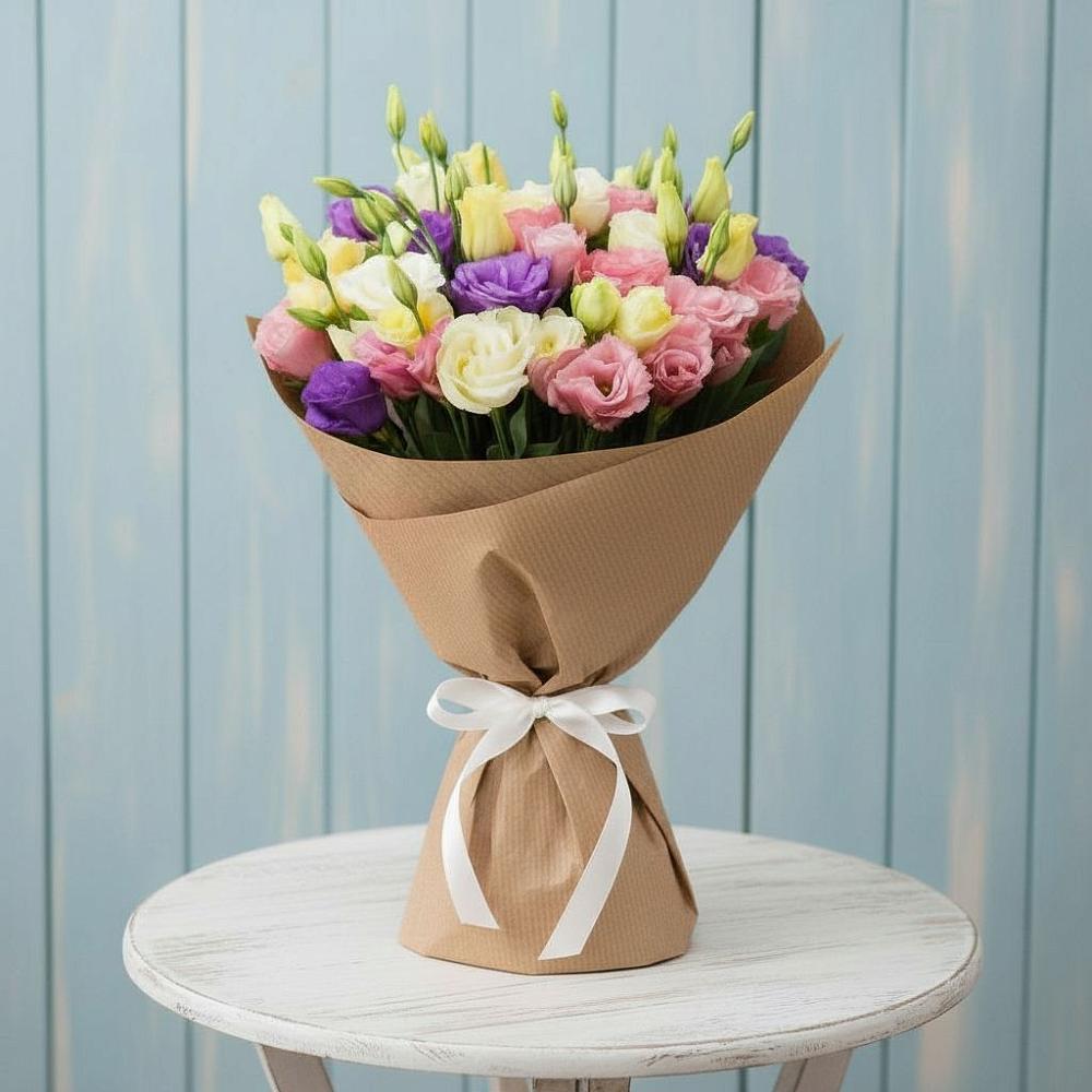 Букет цветов из: Лизиантусы в Началово