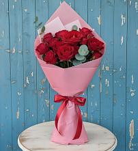 Букет цветов из:  Розы в Началово