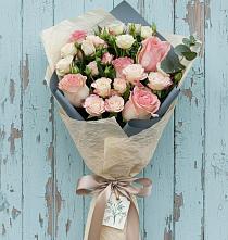 Букет цветов из:  Розы в Началово