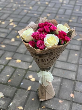 Букет цветов из: Розы в Началово