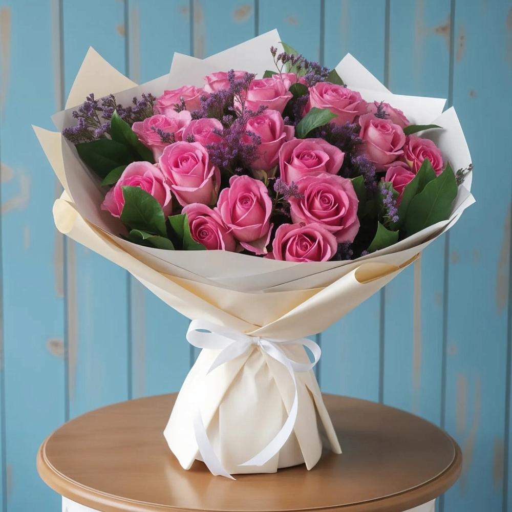 Букет цветов из: Розы в Началово