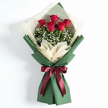 Букет цветов из:  Розы в Началово