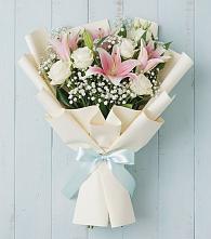 Букет цветов из:  Лилии #REPLACE_PRED# Началово