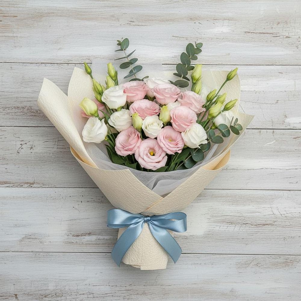 Букет цветов из: Лизиантусы в Началово